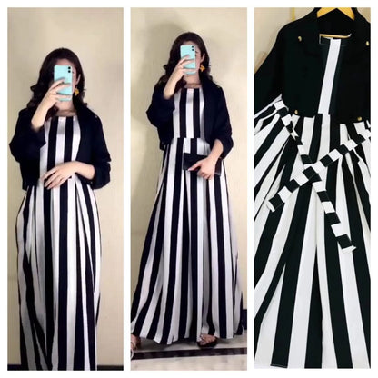 🅽🅴🆆 🅰️🆁🆁🅸🆅🅰️🅻
🖤Winter Arrival LONG FLARE  Zebra Printed Maxi With HAND STITCHED BYTTON PURE Cotton Seperate Koti🖤